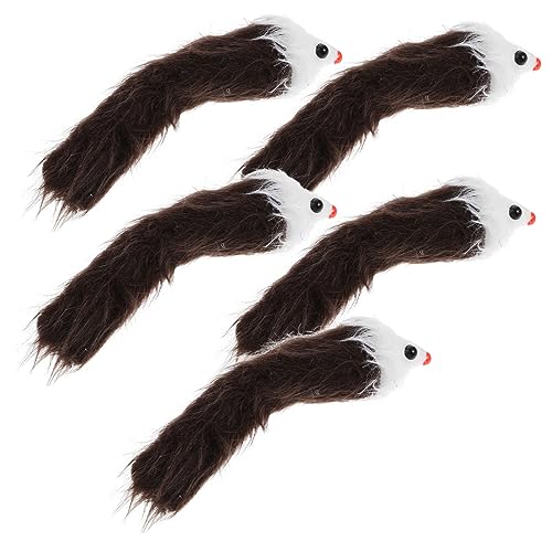 Beavorty Katzenspielzeug-mäuse 5 Stück Weich Und Lustig Interaktives Katzenmaus-Spielzeug Mit Soundfunktion Für Hauskatzen Beavorty Katzenspielzeug-mäuse 5 Stück Weich Und Lustig Interaktives Katzenmaus-Spielzeug Mit Soundfunktion Für Hauskatzen von Beavorty