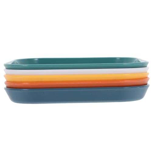 Beavorty Katzenteller-Set 5-teilig Flache Schalen Futternäpfe für Katzen Aus Pp-Material für Haustiere Beavorty Katzenteller-Set 5-teilig Flache Schalen Futternäpfe für Katzen Aus Pp-Material für Haustiere von Beavorty