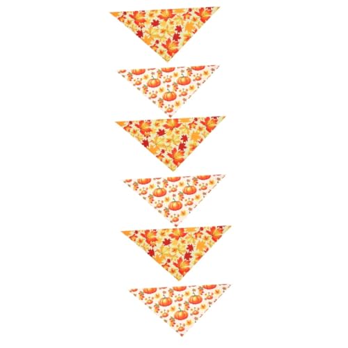 Beavorty 6stücke Drool Tuch Triangular Scarf Für Katzen Und Hunde Thanksgiving-Dekoration Mit Festlichem Druck Leicht Und Für Täglichen Gebrauch Und Besondere Anlässe Beavorty 6stücke Drool Tuch Triangular Scarf Für Katzen Und Hunde Thanksgiving-Dekoration Mit Festlichem Druck Leicht Und Für Täglichen Gebrauch Und Besondere Anlässe von Beavorty