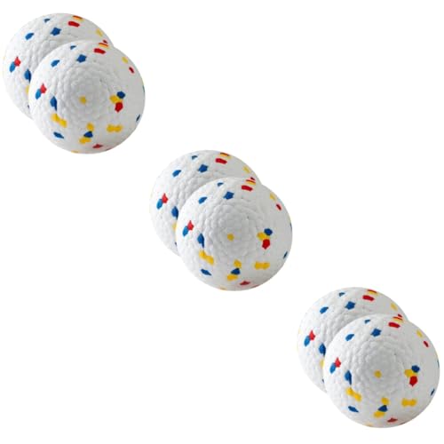 Beavorty 6 STK Hüpfender Ball kleine Hundebälle Sound-Spielzeug für Haustiere Hund Holen Spielzeuge Hundespielzeug für draußen Beißball für Hunde beissen Hundeball der Hund Beavorty 6 STK Hüpfender Ball kleine Hundebälle Sound-Spielzeug für Haustiere Hund Holen Spielzeuge Hundespielzeug für draußen Beißball für Hunde beissen Hundeball der Hund von Beavorty