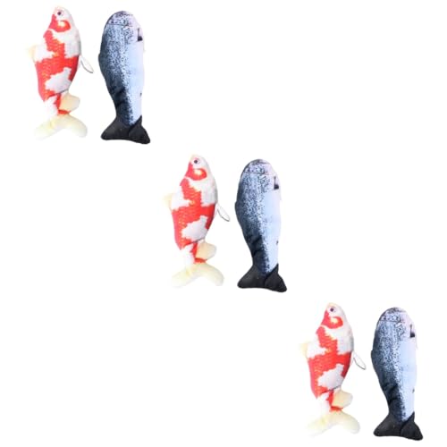 Beavorty 6 STK Simulation Elektrischer Fisch Kätzchenspielzeug Simulation Fischspielzeug Katzenminze Spielzeug Für Katze Lustiges Katzenspielzeug Karausche Plüsch Katze Lustige Lieferungen Beavorty 6 STK Simulation Elektrischer Fisch Kätzchenspielzeug Simulation Fischspielzeug Katzenminze Spielzeug Für Katze Lustiges Katzenspielzeug Karausche Plüsch Katze Lustige Lieferungen von Beavorty