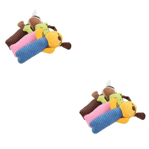 Beavorty 2 Sets Haustier-beißspielzeug Plüschspielzeug Für Welpen Quietschende Früchte Leuchtende Farben Für Die Spielzeit Von Hunden 3 Stück X 2 Beavorty 2 Sets Haustier-beißspielzeug Plüschspielzeug Für Welpen Quietschende Früchte Leuchtende Farben Für Die Spielzeit Von Hunden 3 Stück X 2 von Beavorty