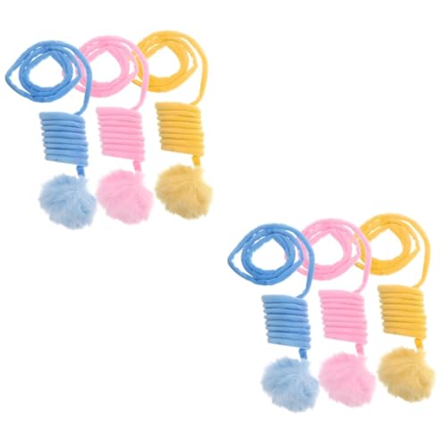 Beavorty 6 STK lustiger Katzenball katzenspielzeug Bälle für Katzen Interaktiver Katzenball Twerking-Spielzeug Spielzeuge Katzenkratzer für zu Hause Kätzchen Spielzeug elastisch Katzenkäfig Beavorty 6 STK lustiger Katzenball katzenspielzeug Bälle für Katzen Interaktiver Katzenball Twerking-Spielzeug Spielzeuge Katzenkratzer für zu Hause Kätzchen Spielzeug elastisch Katzenkäfig von Beavorty