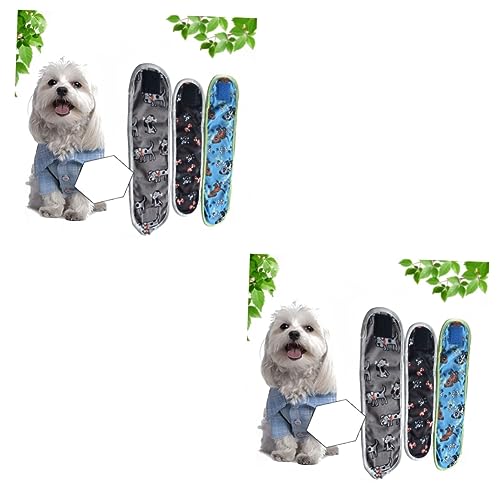 Beavorty 2 Sets Wiederverwendbare Haustierkostüme Für Hunde Physikalische Hosen Welpenwindeln Atmungsaktive Hundeunterwäsche Für Hündinnen Maschinenwaschbar 3 Stück X 2 Beavorty 2 Sets Wiederverwendbare Haustierkostüme Für Hunde Physikalische Hosen Welpenwindeln Atmungsaktive Hundeunterwäsche Für Hündinnen Maschinenwaschbar 3 Stück X 2 von Beavorty