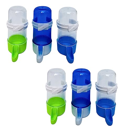 Beavorty Trinkbrunnen für Papageien 6 Stück Automatischer Wasserspender Fütterungsgerät für Vögel Einfach Zu Bedienen Beavorty Trinkbrunnen für Papageien 6 Stück Automatischer Wasserspender Fütterungsgerät für Vögel Einfach Zu Bedienen von Beavorty