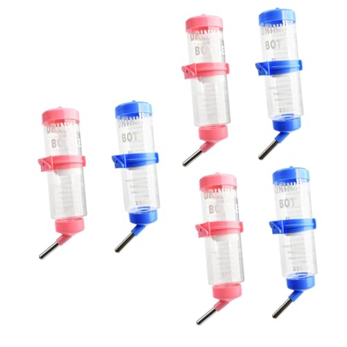 Beavorty 3er-Sets Tränkebehälter Auslaufsicherer Für Haustier-trinkflaschen Wasserspender Mit Großer Kapazität Für Chinchillas Und Haustiere 2 Stück * 3 Beavorty 3er-Sets Tränkebehälter Auslaufsicherer Für Haustier-trinkflaschen Wasserspender Mit Großer Kapazität Für Chinchillas Und Haustiere 2 Stück * 3 von Beavorty