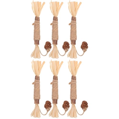 Beavorty 2 Sets Katzen-backenzahnspielzeug Silvervine Stick Kauspielzeug Zum Spielen Im Innenbereich Plaque-entfernung Und Mundgeruch-linderung 3 Stück * 2 Beavorty 2 Sets Katzen-backenzahnspielzeug Silvervine Stick Kauspielzeug Zum Spielen Im Innenbereich Plaque-entfernung Und Mundgeruch-linderung 3 Stück * 2 von Beavorty