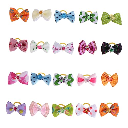 Beavorty 3 Sets Modische Hundehaarschleifen Haustierzubehör Blumen Haarschleife Für Hunde Und Katzen 20 Stück * 3 Beavorty 3 Sets Modische Hundehaarschleifen Haustierzubehör Blumen Haarschleife Für Hunde Und Katzen 20 Stück * 3 von Beavorty