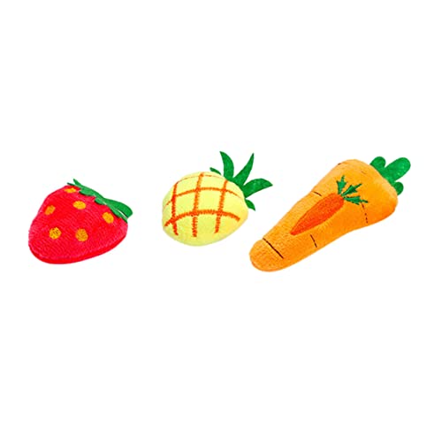 Beavorty 6 Stücke Spielzeug Set Plüsch Erdbeere Ananas Karotte Haustier Kauen Spielzeug Für Kätzchen Beavorty 6 Stücke Spielzeug Set Plüsch Erdbeere Ananas Karotte Haustier Kauen Spielzeug Für Kätzchen von Beavorty