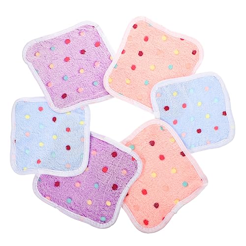 Beavorty 6st Hamsternestdecke Fleecedecken Frettchen Zubehör Rennmaus Bettwäsche Meerschweinchenmatte Hamster Wärmeunterlage Meerschweinchen Bett Hamsterversorgung Hamster Pad Liner Beavorty 6st Hamsternestdecke Fleecedecken Frettchen Zubehör Rennmaus Bettwäsche Meerschweinchenmatte Hamster Wärmeunterlage Meerschweinchen Bett Hamsterversorgung Hamster Pad Liner von Beavorty