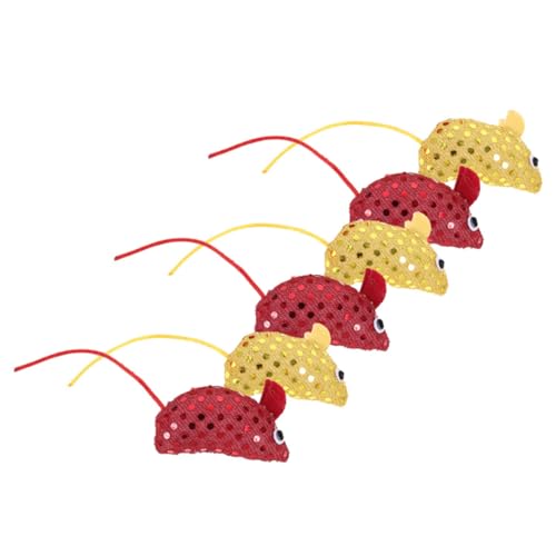 Beavorty 6st Mausspielzeug Für Wohnungskatzen Mäuse-katzenminze-Spielzeug Kätzchen-katzenminze-Spielzeug Pelziges Katzenspielzeug Mausspielzeug Für Katzen Paillettenstoff Spielzeuge Beissen Beavorty 6st Mausspielzeug Für Wohnungskatzen Mäuse-katzenminze-Spielzeug Kätzchen-katzenminze-Spielzeug Pelziges Katzenspielzeug Mausspielzeug Für Katzen Paillettenstoff Spielzeuge Beissen von Beavorty