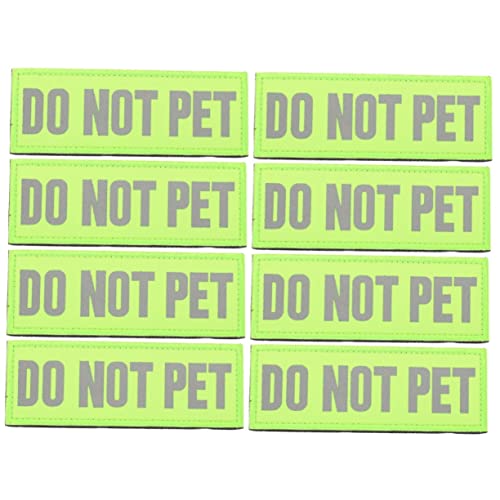 Beavorty 8 STK Dienst Hunde Kleines Hundegeschirr Lustige Flaggen Für Room Guy Patch Nicht Streicheln Hunde Trainieren Nachthund Patch Service Hund Dekorativ Haustier Briefmarke Nylon Beavorty 8 STK Dienst Hunde Kleines Hundegeschirr Lustige Flaggen Für Room Guy Patch Nicht Streicheln Hunde Trainieren Nachthund Patch Service Hund Dekorativ Haustier Briefmarke Nylon von Beavorty