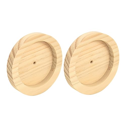 Beavorty 4er-Set Eleganter Hamsternapf Aus Holz Stabiler Futternapf Für Hamster Hält Das Futter Sauber Für Die Mahlzeiten des Haustiers 2 Stück X 4 Beavorty 4er-Set Eleganter Hamsternapf Aus Holz Stabiler Futternapf Für Hamster Hält Das Futter Sauber Für Die Mahlzeiten des Haustiers 2 Stück X 4 von Beavorty