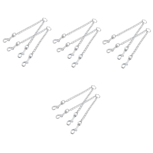 Beavorty 4sets Kragen Backup Für Hunde Metall Hund Kragen Clip Schnalle Kit 2 Stücke * 4 Beavorty 4sets Kragen Backup Für Hunde Metall Hund Kragen Clip Schnalle Kit 2 Stücke * 4 von Beavorty