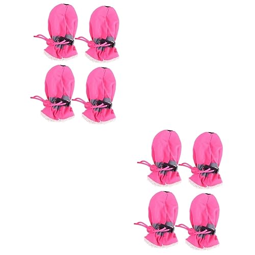 Beavorty 8-Teiliges Set sockenschuhe großer Hund Stiefel Welpenschuhe Pfote Schutz Beavorty 8-Teiliges Set sockenschuhe großer Hund Stiefel Welpenschuhe Pfote Schutz von Beavorty