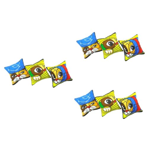 Beavorty 3er-Sets Entzückendes Katzenkissen-Spielzeug Kurlz-Spielzeug Zum Greifen Spielerisches Zubehör Für Katzen 3 Stück X 3 Beavorty 3er-Sets Entzückendes Katzenkissen-Spielzeug Kurlz-Spielzeug Zum Greifen Spielerisches Zubehör Für Katzen 3 Stück X 3 von Beavorty