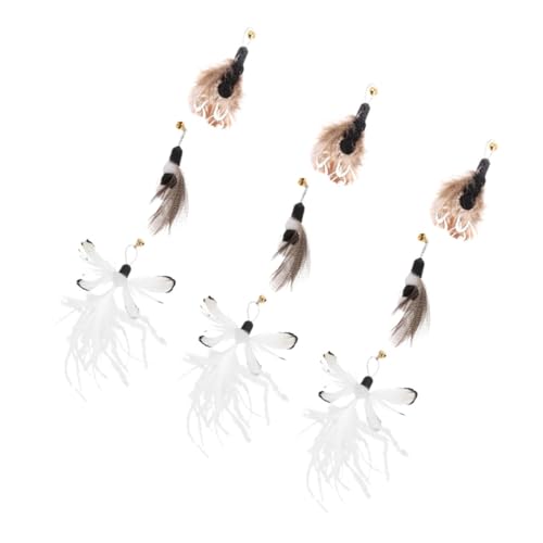 Beavorty 9st Ersatzkopf Für Katzenangel Angelrutenaufsätze Für Katzen Katzen-Teaser-zauberstab, Nachfüllungen Ersatzstab Für Katzenspielzeug Nachfüllpackung Für Plastik Kätzchen Komponente Beavorty 9st Ersatzkopf Für Katzenangel Angelrutenaufsätze Für Katzen Katzen-Teaser-zauberstab, Nachfüllungen Ersatzstab Für Katzenspielzeug Nachfüllpackung Für Plastik Kätzchen Komponente von Beavorty