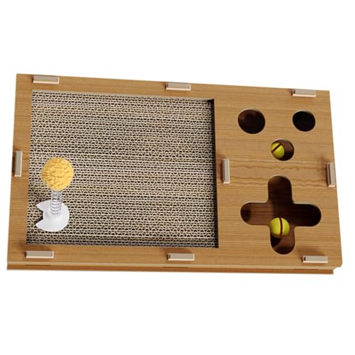 Beavorty Kratzbrett Für Katzen Spielzeug Kätzchen-kratzpad Sicher Lustige Aktivität Verhindert DASS Krallen Möbel Ruinieren Beavorty Kratzbrett Für Katzen Spielzeug Kätzchen-kratzpad Sicher Lustige Aktivität Verhindert DASS Krallen Möbel Ruinieren von Beavorty