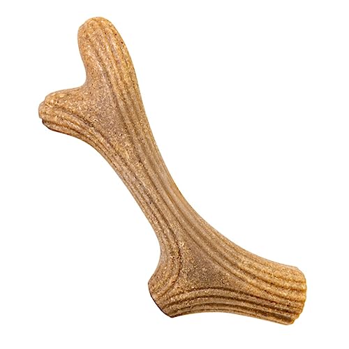 Beavorty Hundespielzeug Kautschuk Antler-Form Interaktives Kauspielzeug Für Zahnpflege Langlebig Für Kleine Mittelgroße Hunde Beavorty Hundespielzeug Kautschuk Antler-Form Interaktives Kauspielzeug Für Zahnpflege Langlebig Für Kleine Mittelgroße Hunde von Beavorty