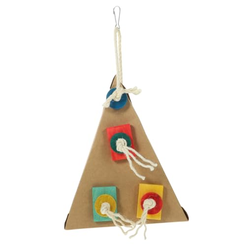 Beavorty Papagei Schaukel Spielzeug Holz Papier Vogel Schaukel Multi-verwenden Papagei Spielzeug Für Ara Finch Beavorty Papagei Schaukel Spielzeug Holz Papier Vogel Schaukel Multi-verwenden Papagei Spielzeug Für Ara Finch von Beavorty