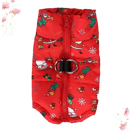 Beavorty Warme Hundeweste mit Weihnachtsmann- Weiches Baumwollmaterial für Haustiere Beavorty Warme Hundeweste mit Weihnachtsmann- Weiches Baumwollmaterial für Haustiere von Beavorty