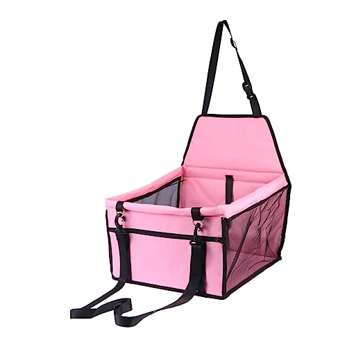 Beavorty Reisesicherheitssitz für Haustiere Atmungsaktives Mesh Autositz für Hunde und Katzen Haustierbett Ablagefach Sichere Leine Beavorty Reisesicherheitssitz für Haustiere Atmungsaktives Mesh Autositz für Hunde und Katzen Haustierbett Ablagefach Sichere Leine von Beavorty