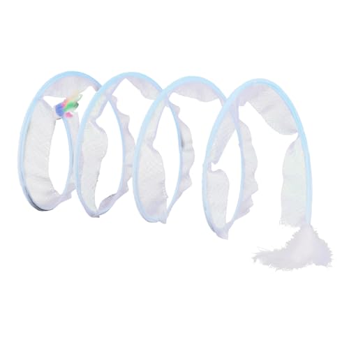 Beavorty Faltbarer Katzentunnel interaktives katzenspielzeug Interactive cat Toy -Tunnelspielzeug Katzentunnel für den Innenbereich Donut-Spielzeug gefalteter Katzentunnel Beavorty Faltbarer Katzentunnel interaktives katzenspielzeug Interactive cat Toy -Tunnelspielzeug Katzentunnel für den Innenbereich Donut-Spielzeug gefalteter Katzentunnel von Beavorty