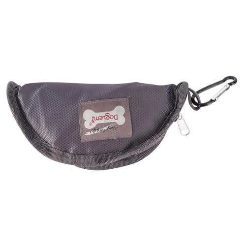 Beavorty Hundefutter-ausgabenapf Grau 19 X 19 cm Futterstation Für Haustiere Wassernapf Tragbar Zum Wandern von Beavorty