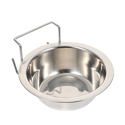 Beavorty hängende Schale wasserspender aus Edelstahl Futternapf für Haustiere Hundenäpfe Haustiernapf aus Edelstahl Schüssel zum Aufhängen für Haustiere Lebensmittel Hundenapf Hundekäfig Beavorty hängende Schale wasserspender aus Edelstahl Futternapf für Haustiere Hundenäpfe Haustiernapf aus Edelstahl Schüssel zum Aufhängen für Haustiere Lebensmittel Hundenapf Hundekäfig von Beavorty