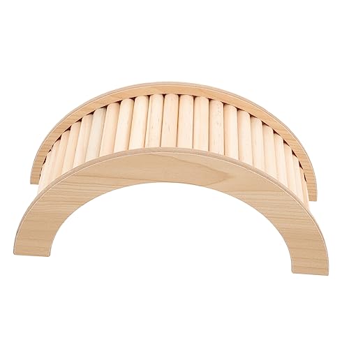 Beavorty Holzbrücke für Kleintiere Spielzeug für Hamster Chinchillas Meerschweinchen Rennmäuse Ratten Reptilien Holzleiter Kletterbrücke Natürliches und Sicheres Material Glatt Beavorty Holzbrücke für Kleintiere Spielzeug für Hamster Chinchillas Meerschweinchen Rennmäuse Ratten Reptilien Holzleiter Kletterbrücke Natürliches und Sicheres Material Glatt von Beavorty