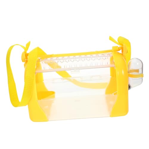 Beavorty Stabiler Hamsterkäfig Aus Kunststoff Tragbare Hamsterbox Mit Futter- Und Wassernapf Haustier-außenkäfig Beavorty Stabiler Hamsterkäfig Aus Kunststoff Tragbare Hamsterbox Mit Futter- Und Wassernapf Haustier-außenkäfig von Beavorty