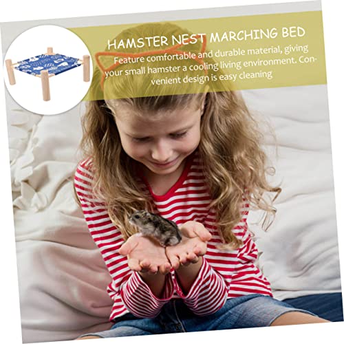 Beavorty Hamster-hängematte Bett Holzgestell Katze Bequeme Lounge Leicht Zu Reinigen Sichere Kiefernholzkonstruktion Beavorty Hamster-hängematte Bett Holzgestell Katze Bequeme Lounge Leicht Zu Reinigen Sichere Kiefernholzkonstruktion von Beavorty