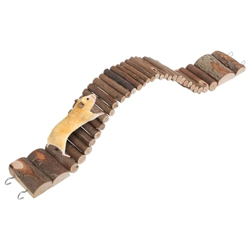 Beavorty Kletterspaß Für Hamster Leiterbrücke Aus Holz 7 X 55 cm Natürliches Sicheres Spielzeug Beavorty Kletterspaß Für Hamster Leiterbrücke Aus Holz 7 X 55 cm Natürliches Sicheres Spielzeug von Beavorty