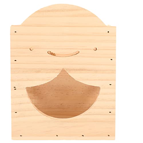 Beavorty Bin Heu Feeder Rack Holz für Meerschweinchen Chinchilla und Feeder Einfache Montage von Beavorty