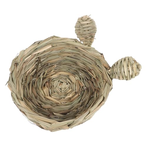 Beavorty Spielzeug Hasenstall aus Stroh Kaninchennest Nest für Chinchillas Schlafkissen Haustier Hamsterversorgung Chinchilla-Nest essbar Kleine Tiere Heumatte Meerschweinchen Käfig Beavorty Spielzeug Hasenstall aus Stroh Kaninchennest Nest für Chinchillas Schlafkissen Haustier Hamsterversorgung Chinchilla-Nest essbar Kleine Tiere Heumatte Meerschweinchen Käfig von Beavorty