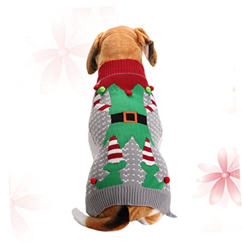 Beavorty Warmer Hundemantel Haustier-Weihnachtspullover Clown Hässlicher Pullover Hundekleidung Haustierpullover Größe L Für Und Große Hunde Beavorty Warmer Hundemantel Haustier-Weihnachtspullover Clown Hässlicher Pullover Hundekleidung Haustierpullover Größe L Für Und Große Hunde von Beavorty