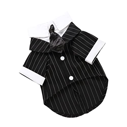 Beavorty Stilvolle Hundekleidung Haustieranzug Mit Fliege Formelle Kleidung Für Welpen Aus Bequemem Material Haustierbekleidung Für Hundekostüme Beavorty Stilvolle Hundekleidung Haustieranzug Mit Fliege Formelle Kleidung Für Welpen Aus Bequemem Material Haustierbekleidung Für Hundekostüme von Beavorty