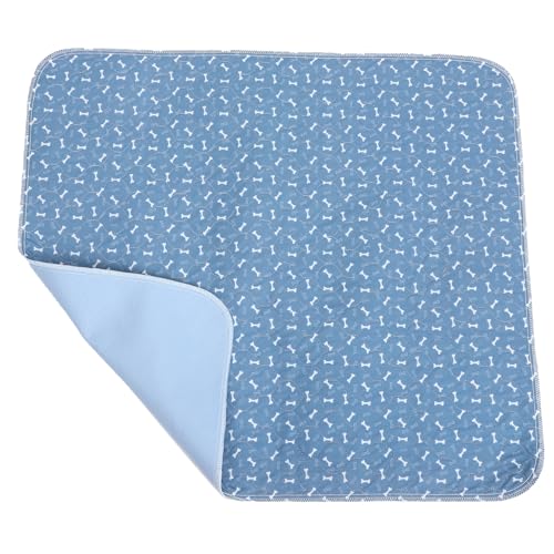 Beavorty Matte Chinchilla-Badezimmer Trainingsunterlagen für Welpen extra große PIPI-Pads für Hunde waschbar Pet Pee Pads Trainingsunterlage für Haustiere Drucken Urin-Pad Hund PIPI Pad von Beavorty