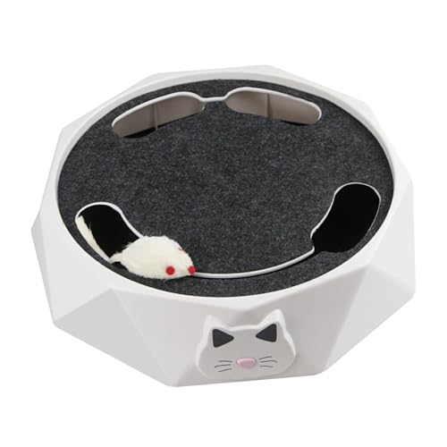 Beavorty Haustier Spielzeug rotierendes Haustierspielzeug Übungsspielzeug für Katzen Spielzeuge Spielzeug zum Necken von Katzen elektrisches Haustierspielzeug der Hund Leinen Abs Weiß Beavorty Haustier Spielzeug rotierendes Haustierspielzeug Übungsspielzeug für Katzen Spielzeuge Spielzeug zum Necken von Katzen elektrisches Haustierspielzeug der Hund Leinen Abs Weiß von Beavorty