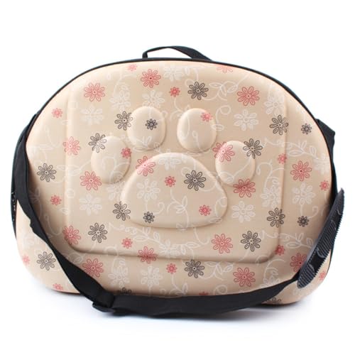 Beavorty Haustier-Rucksack Tragetasche Für Outdoor-aktivitäten Atmungsaktives Mesh-Design Haustiertasche Für Katzen Und Hunde Größe M von Beavorty