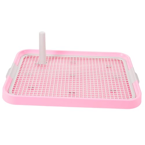 Beavorty Mesh-hundetoilette Kunststoff Welpentoilette Abnehmbares Gitter – Design Haustier für Den Innenbereich Beavorty Mesh-hundetoilette Kunststoff Welpentoilette Abnehmbares Gitter – Design Haustier für Den Innenbereich von Beavorty