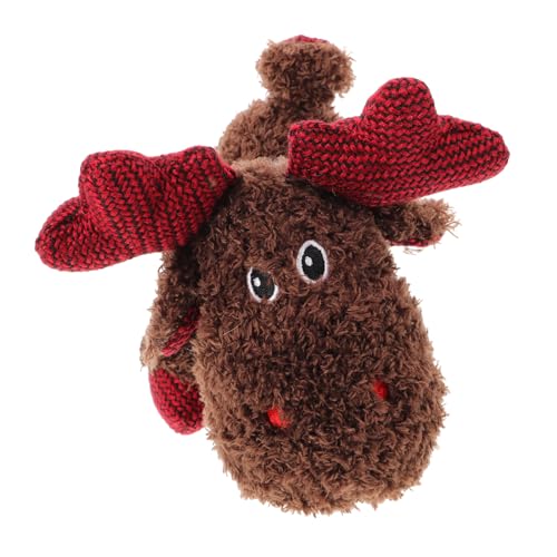 Beavorty Weihnachts-Hirsch-hundespielzeug Plüsch-welpenspielzeug Hundespielzeug Für Den Innenbereich Zum Kauen Beavorty Weihnachts-Hirsch-hundespielzeug Plüsch-welpenspielzeug Hundespielzeug Für Den Innenbereich Zum Kauen von Beavorty
