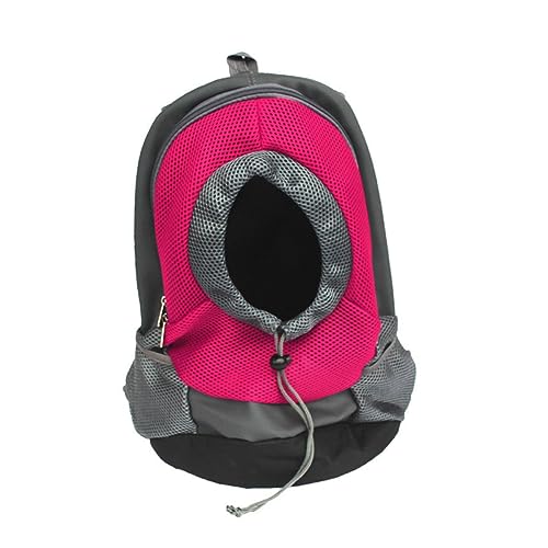 Beavorty Haustier-Rucksack Tragetasche Für Hunde Und Katzen Reisetasche Kompakt Bequem Größe L Rosé-Canvas von Beavorty