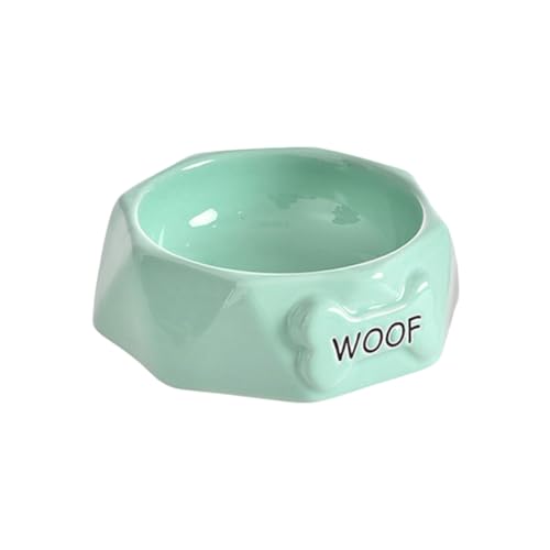 Beavorty Elegante Keramik Hundefutter Schüssel Haustier Hund Katze Schüssel Spülmaschinenfest Kein Geruch Stilvolle Design Schüssel Für von Beavorty