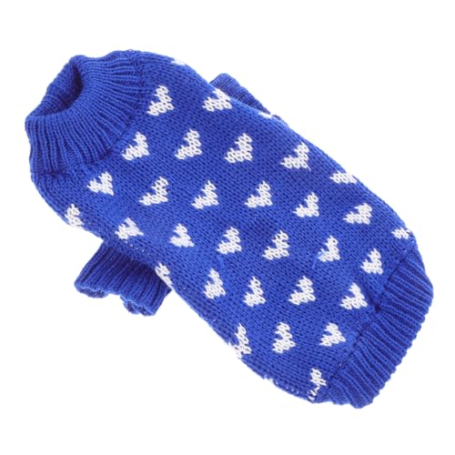 Beavorty Hundepullover Für Valentinstag Herzmuster Gestrickt Für Kleine Mittelgroße Hunde Süß Und Acrylfasern Beavorty Hundepullover Für Valentinstag Herzmuster Gestrickt Für Kleine Mittelgroße Hunde Süß Und Acrylfasern von Beavorty
