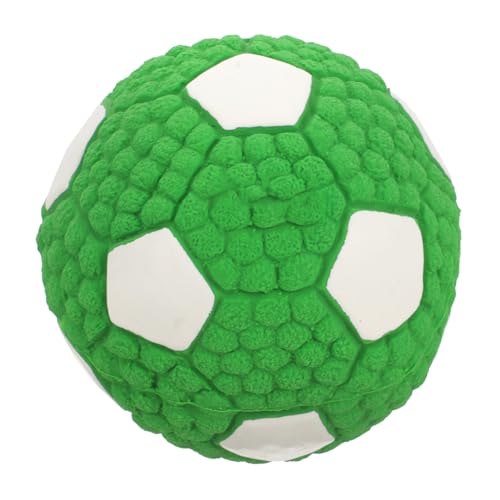 Beavorty Hundespielzeugball Hund Quietscht Fußball Spielzeug Für Haustiere Quietschendes Hundespielzeug Fußball-kauspielzeug Für Hunde Kleines Hundespielzeug Backenzahn Gummi Kleiner Hund von Beavorty