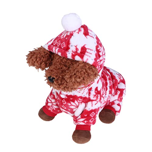 Beavorty Weihnachts-Outfit Für Haustiere Für Hunde Und Katzen Partykostüme Gemütliche Flanell-Overalls Modische Weihnachtskleidung Größe Xs Beavorty Weihnachts-Outfit Für Haustiere Für Hunde Und Katzen Partykostüme Gemütliche Flanell-Overalls Modische Weihnachtskleidung Größe Xs von Beavorty