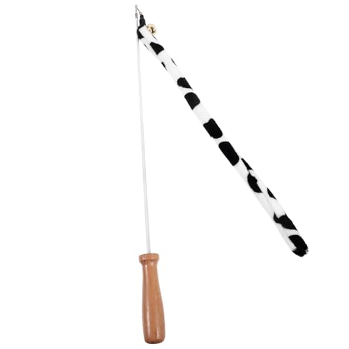 Beavorty Katzenangelstange Interaktives Katzenspielzeug Aus Plüsch und Holz Attraktives Neckisches Selbstspielspielzeug für Katzen Beavorty Katzenangelstange Interaktives Katzenspielzeug Aus Plüsch und Holz Attraktives Neckisches Selbstspielspielzeug für Katzen von Beavorty