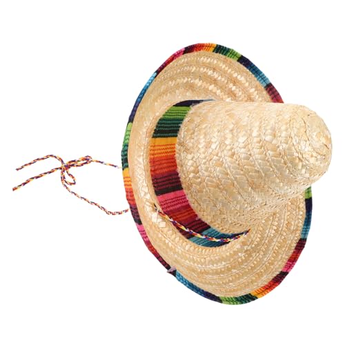 Beavorty Karnevals hüte Partyhut mexikanischer Hut Mini Party Hüte Katzenkostüme nur für Katzen Kätzchen Kostüme Hüte für Hunde Hut für Serape Mini-Hüte Sombrero-Kostüm Stroh Beige Beavorty Karnevals hüte Partyhut mexikanischer Hut Mini Party Hüte Katzenkostüme nur für Katzen Kätzchen Kostüme Hüte für Hunde Hut für Serape Mini-Hüte Sombrero-Kostüm Stroh Beige von Beavorty
