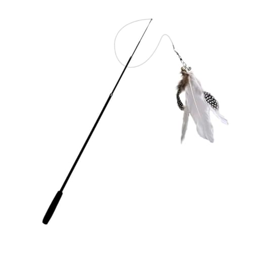 Beavorty Cat Teaser Angelspielzeug Einstellbare Teleskopische Katzenangel Mit Weißen Federn Interaktives Katzenspielzeug Für Und Katzen Stärkt Die Bindung Ihnen Und Ihrem Beavorty Cat Teaser Angelspielzeug Einstellbare Teleskopische Katzenangel Mit Weißen Federn Interaktives Katzenspielzeug Für Und Katzen Stärkt Die Bindung Ihnen Und Ihrem von Beavorty
